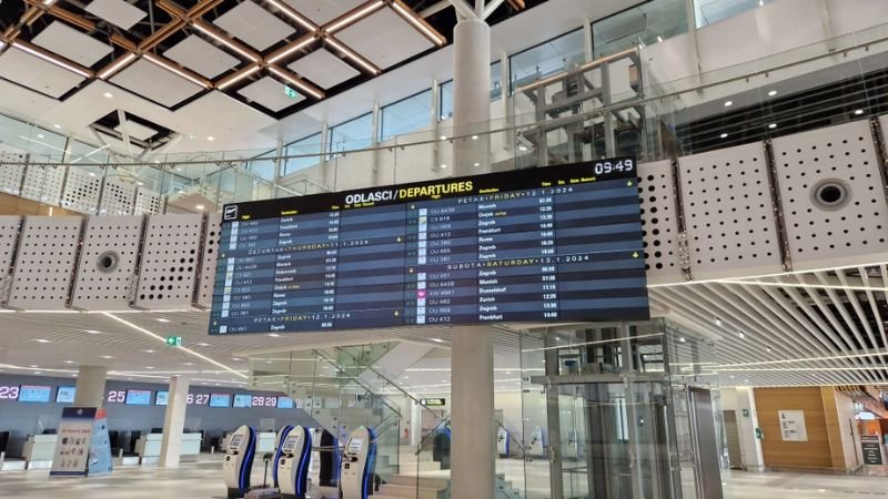 British Airways SPU Terminal – Split Airport