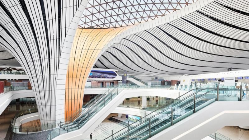 China United Airlines PKX Terminal