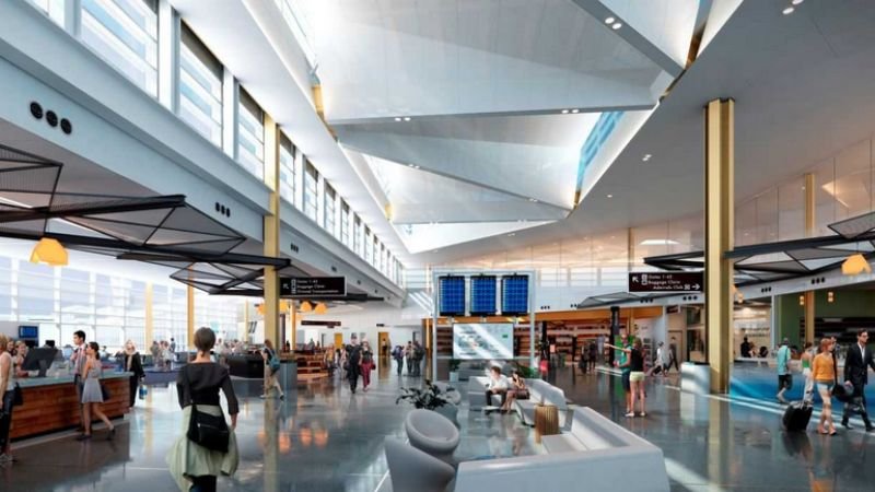 Delta Airlines DCA Terminal, Ronald Reagan Washington National Airport