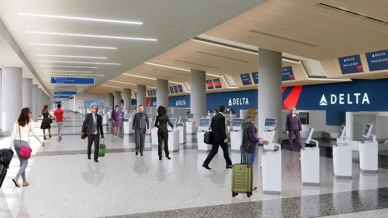 Delta Airlines LAS Terminal – Harry Reid International Airport