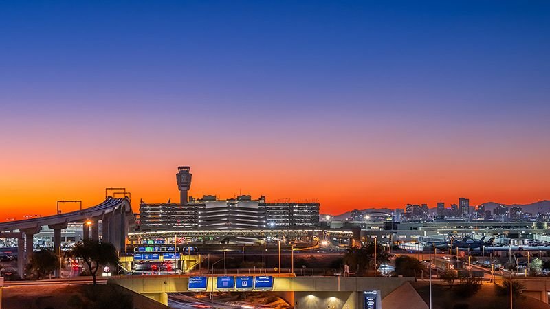 Delta Airlines Phoenix Terminal (PHX) Harbour International Airport