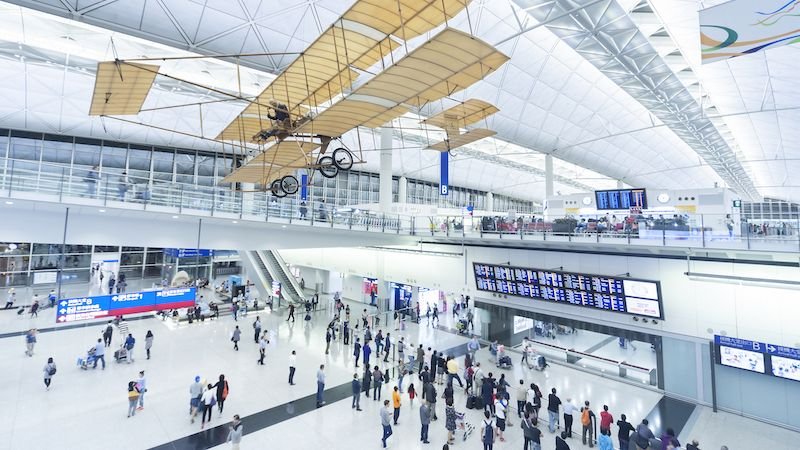 Shanghai Airlines HKG Terminal – Hong Kong International Airport