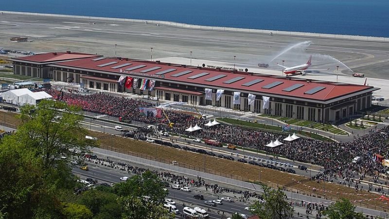 Turkish Airlines RZV Terminal – Rize Artvin Airport
