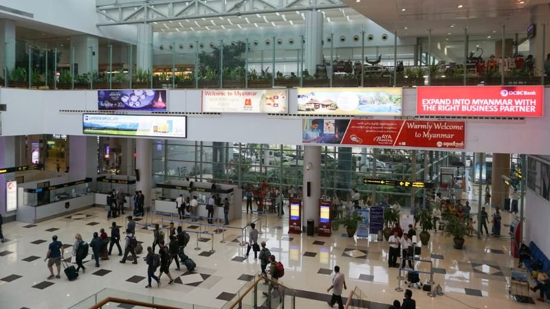 Spring Airlines RGN Terminal