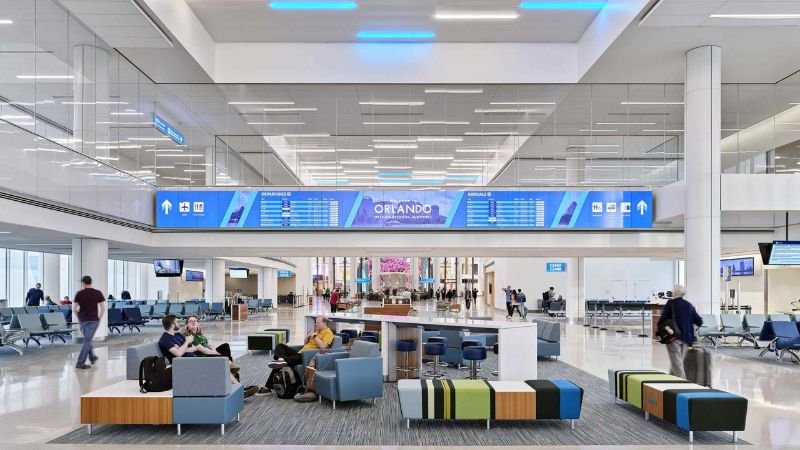 United Airlines MCO Terminal – Orlando International Airport