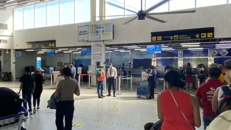 United Airlines POS Terminal – Piarco International Airport