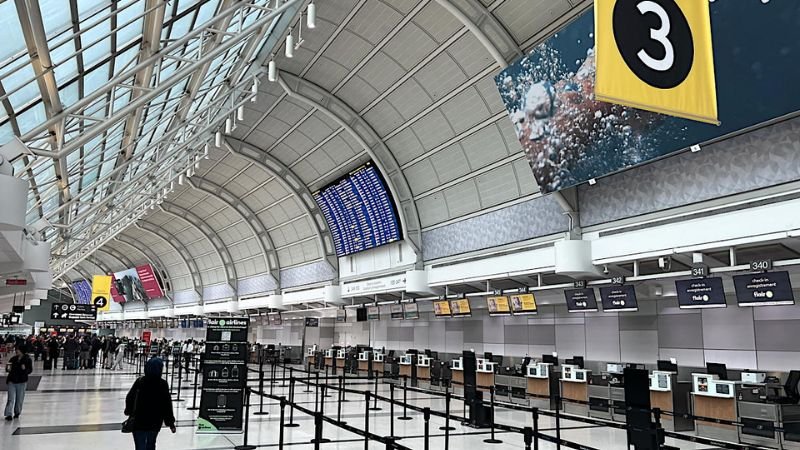 WestJet Airlines YYT Terminal – St. John’s International Airport